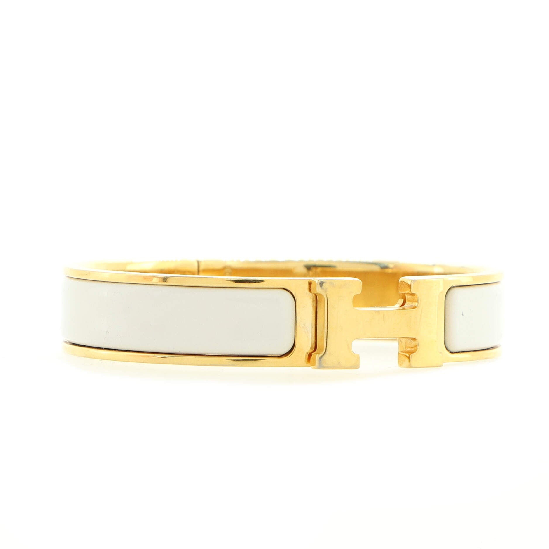 Clic H Bracelet Enamel Narrow