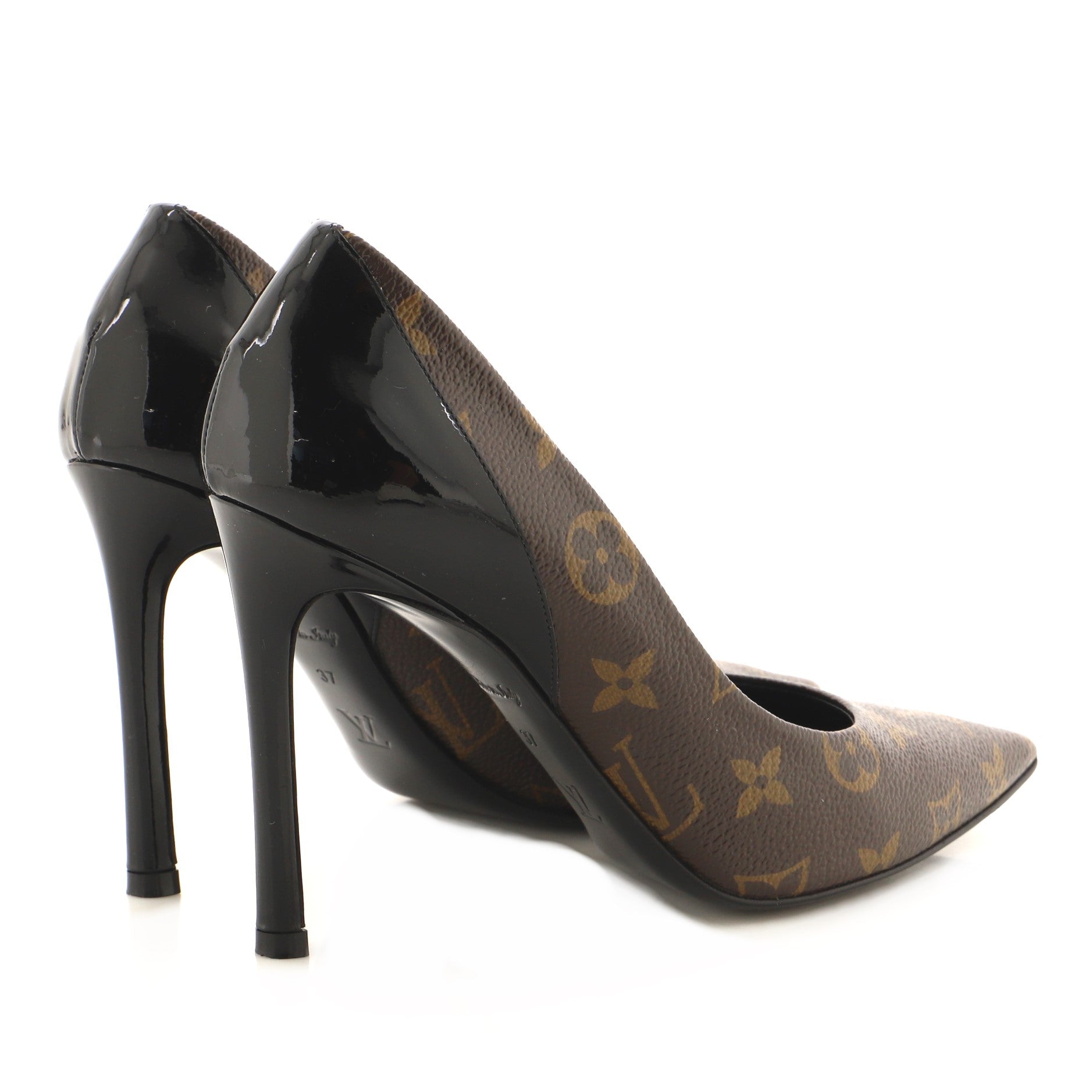 Women's Cherie Pumps Monogram Canvas and Patent