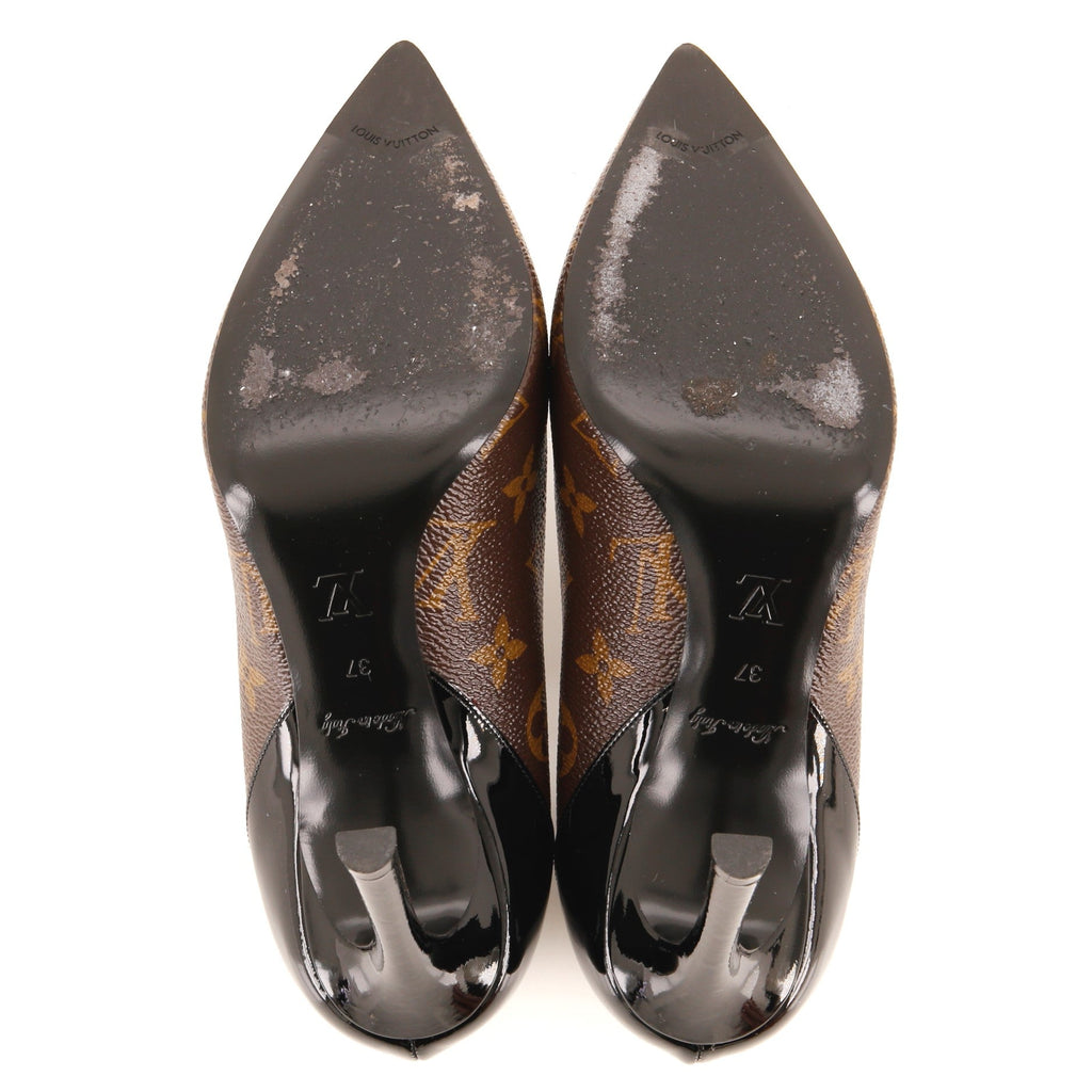 Women's Cherie Pumps Monogram Canvas and Patent
