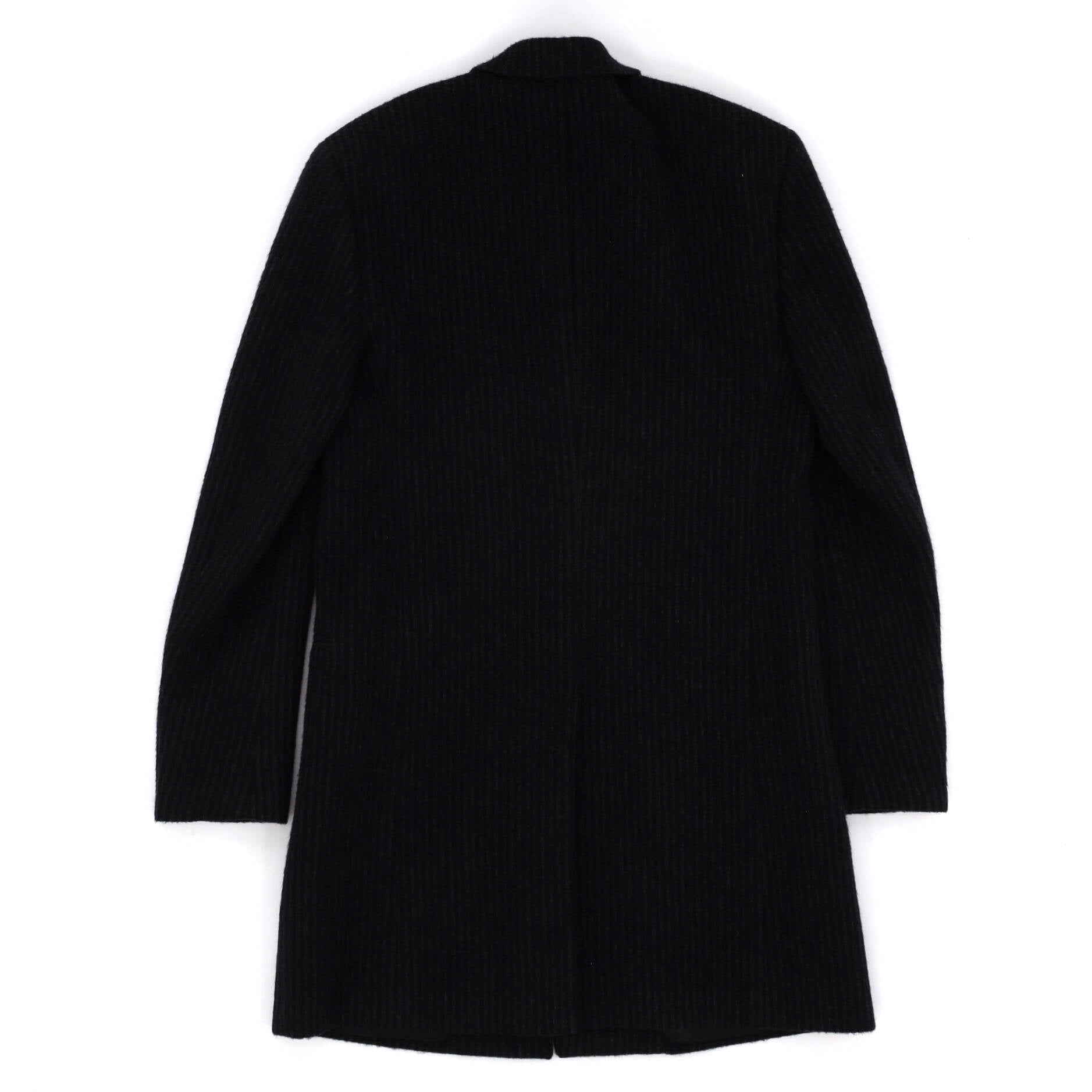 Men's Single Breasted Coat Wool Blend
