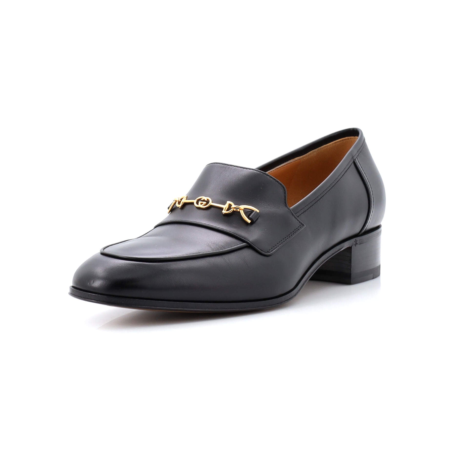 Women's Interlocking G Horsebit Loafers Leather
