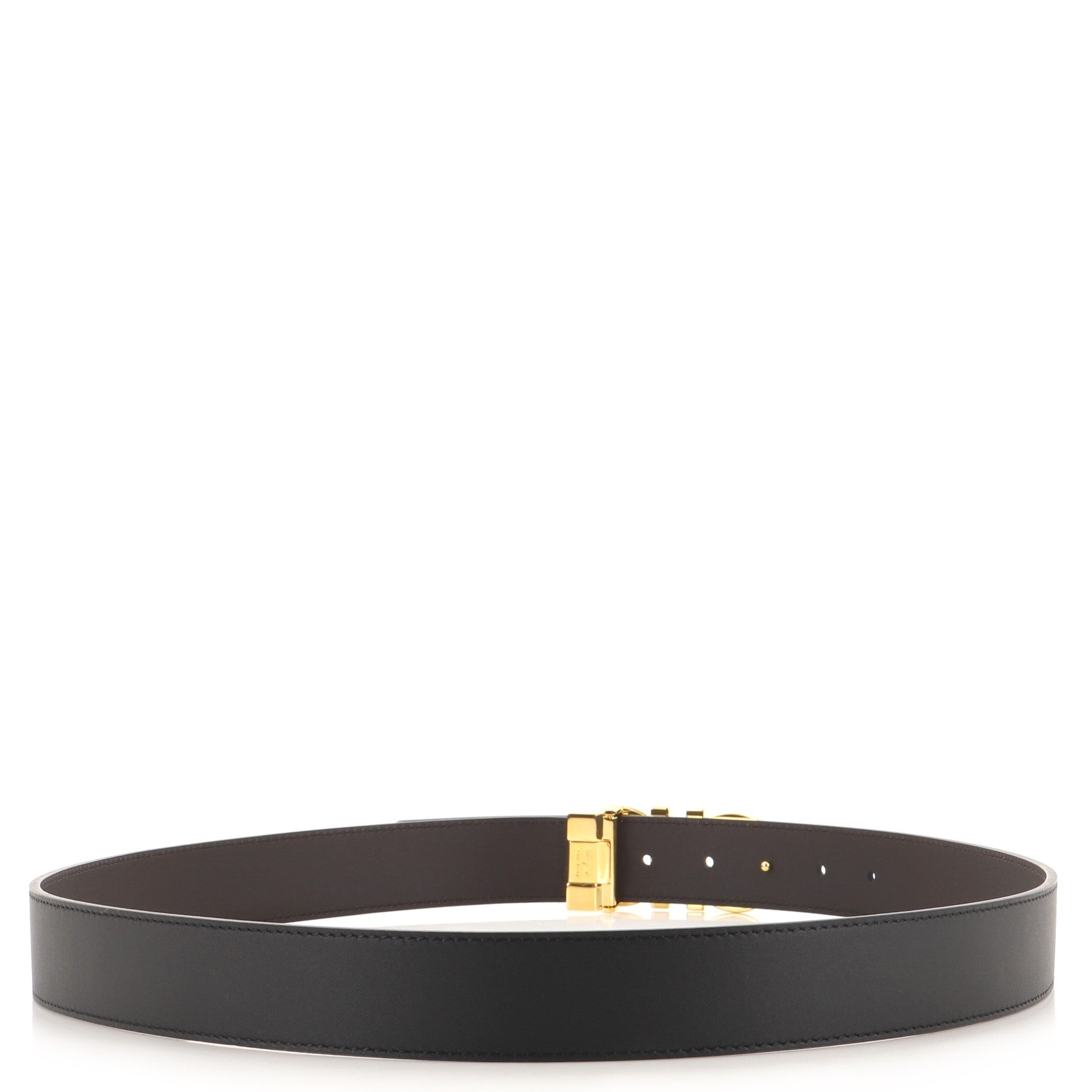 Gancini Reversible Belt Leather Medium 115