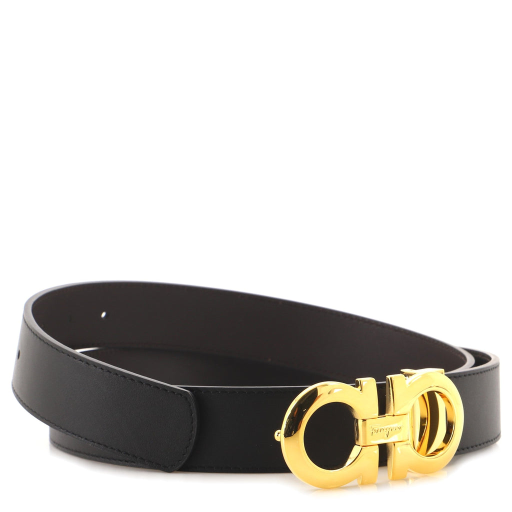 Gancini Reversible Belt Leather Medium 115