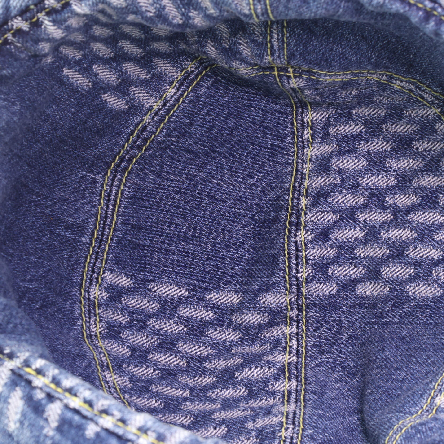 Nigo Sun Hat Limited Edition Giant Damier and Monogram Denim