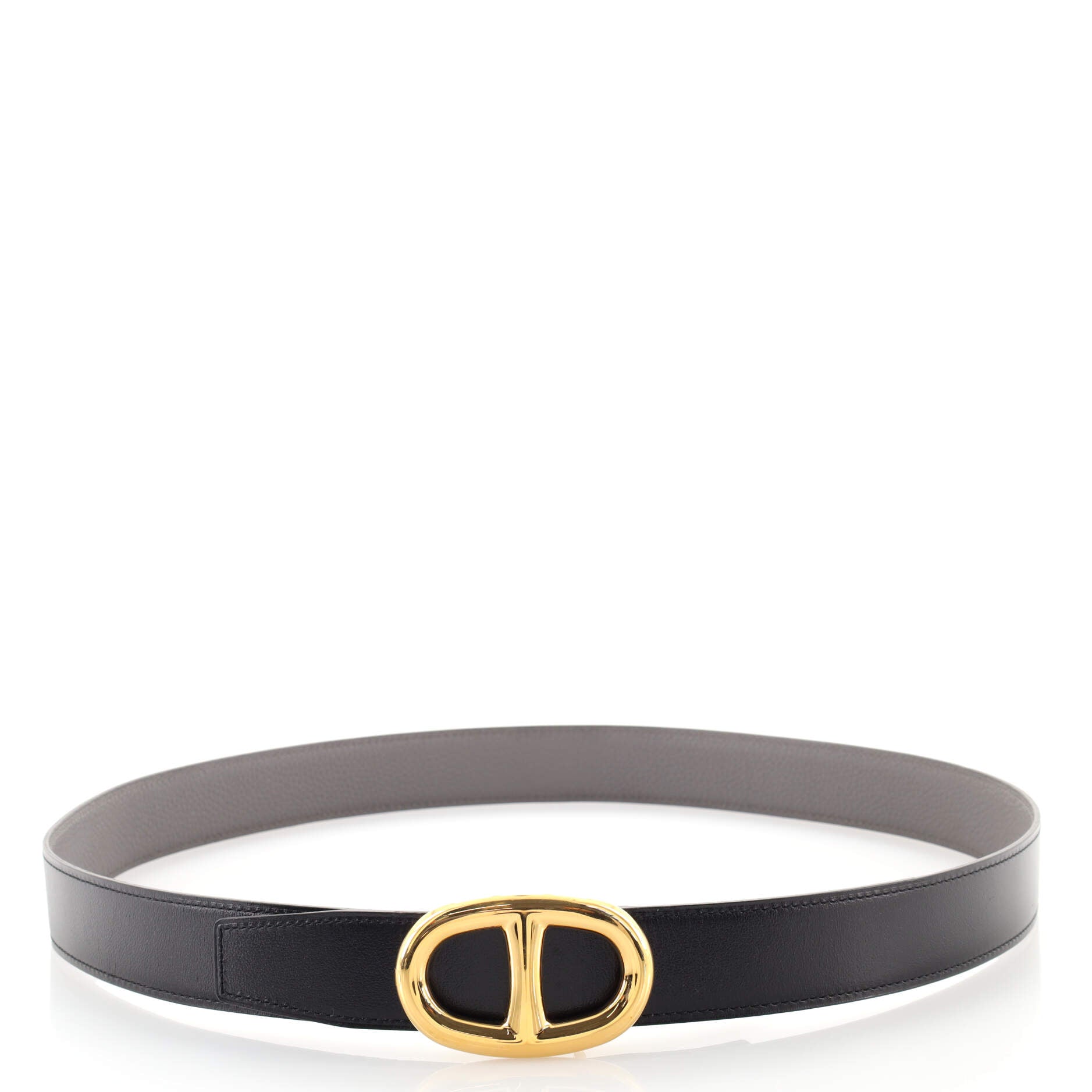 Chaine D'Ancre Reversible Belt Leather Medium 95