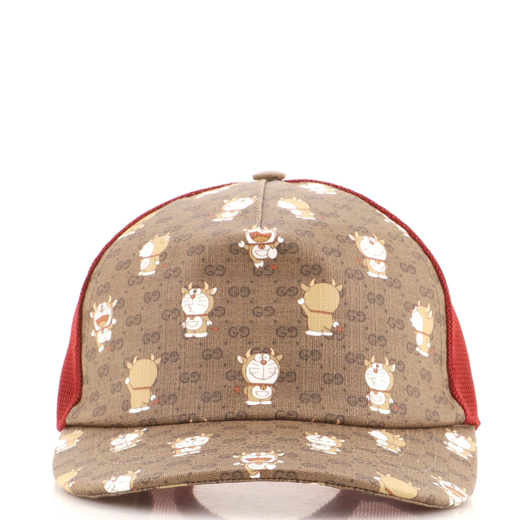 Doraemon Baseball Cap Printed Mini GG Coated Canvas Medium