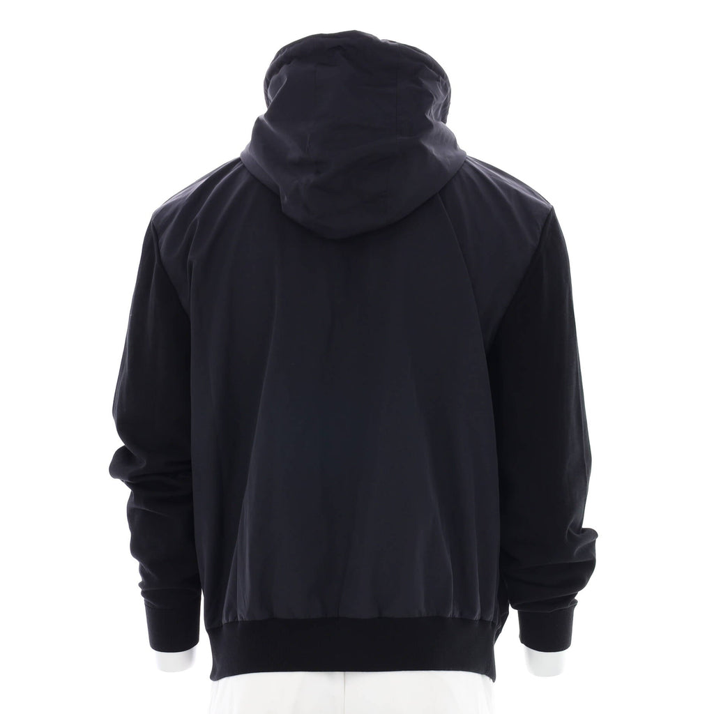 Men's Hybrid Zipped Hoodie Polyamide and Cotton