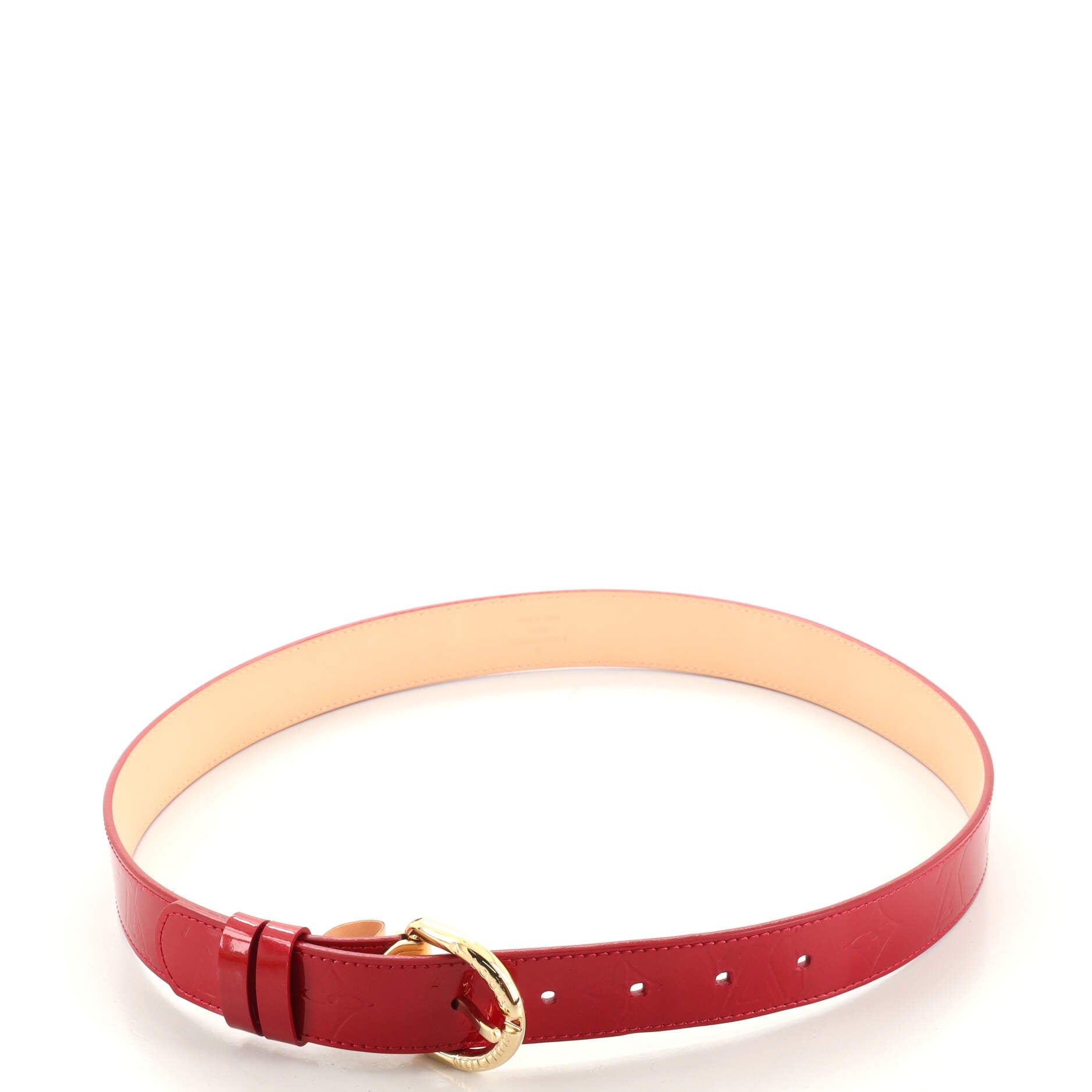 Ceinture Belt Monogram Vernis Medium 80