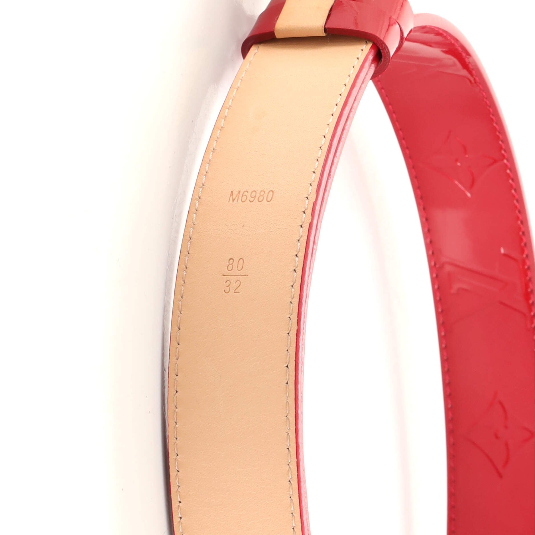 Ceinture Belt Monogram Vernis Medium 80