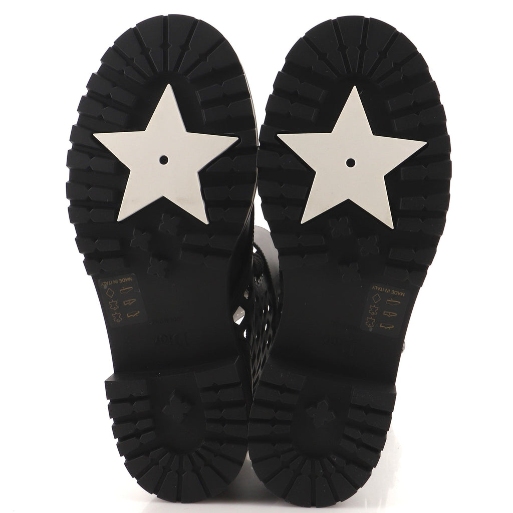 Women's D-Trap Cut-Out Ankle Boots Leather