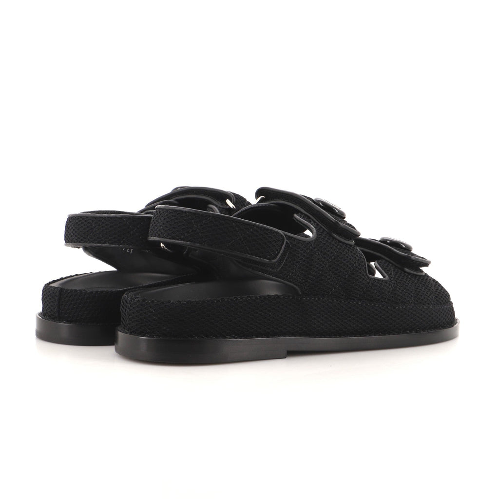 Women's Velcro Dad Sandals Quilted Mesh