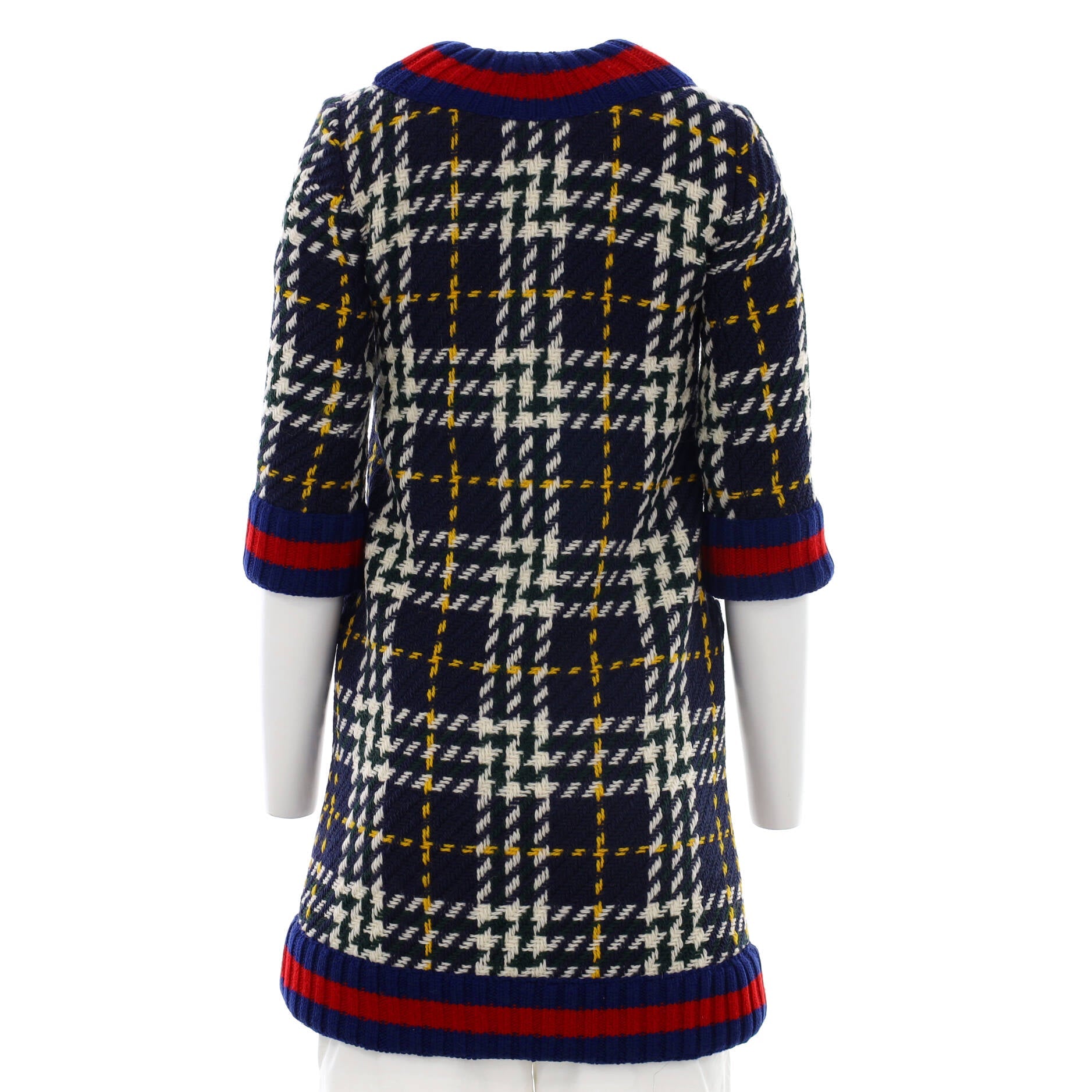 Welsh Plaid Coat Wool Blend