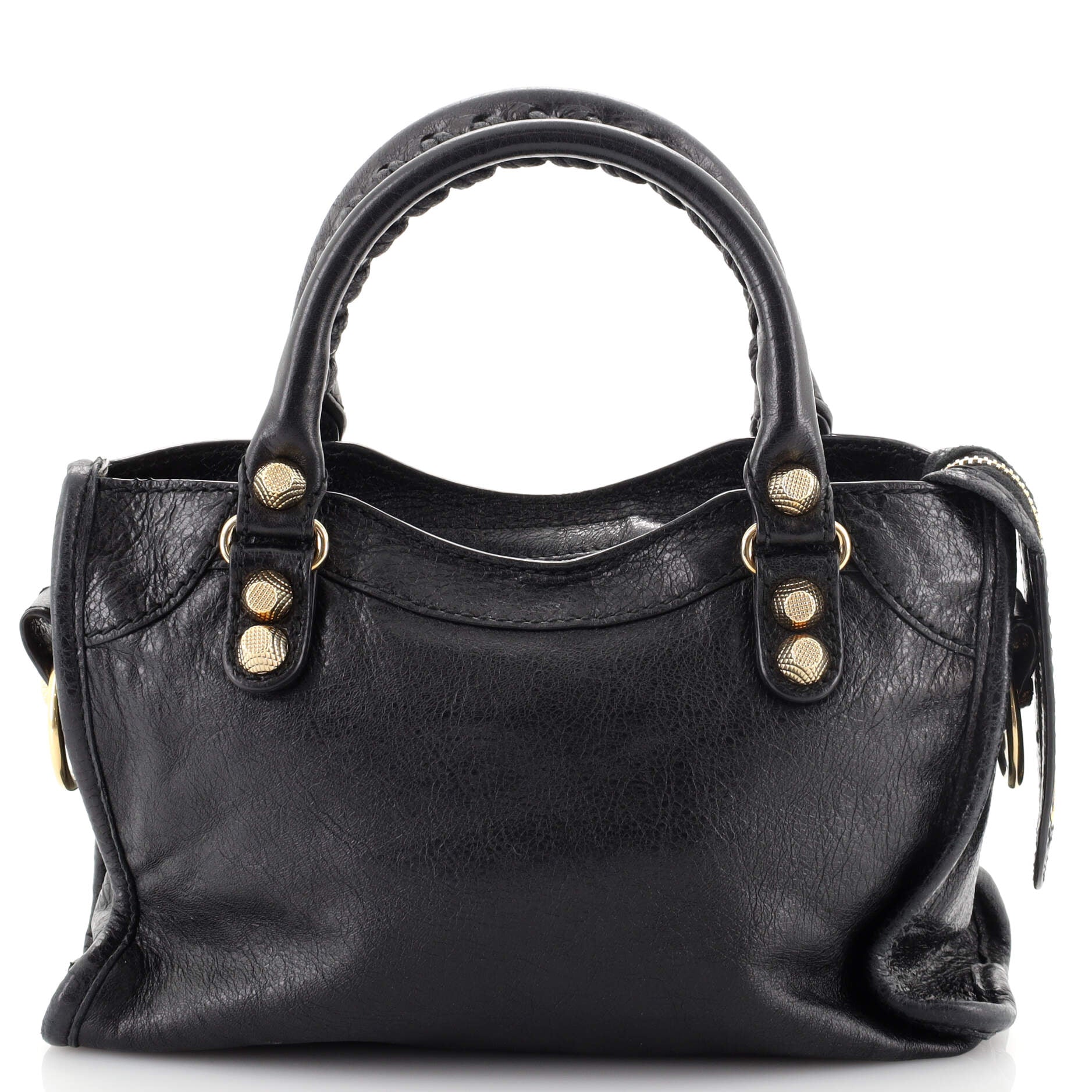 City Giant Studs Bag Leather Mini