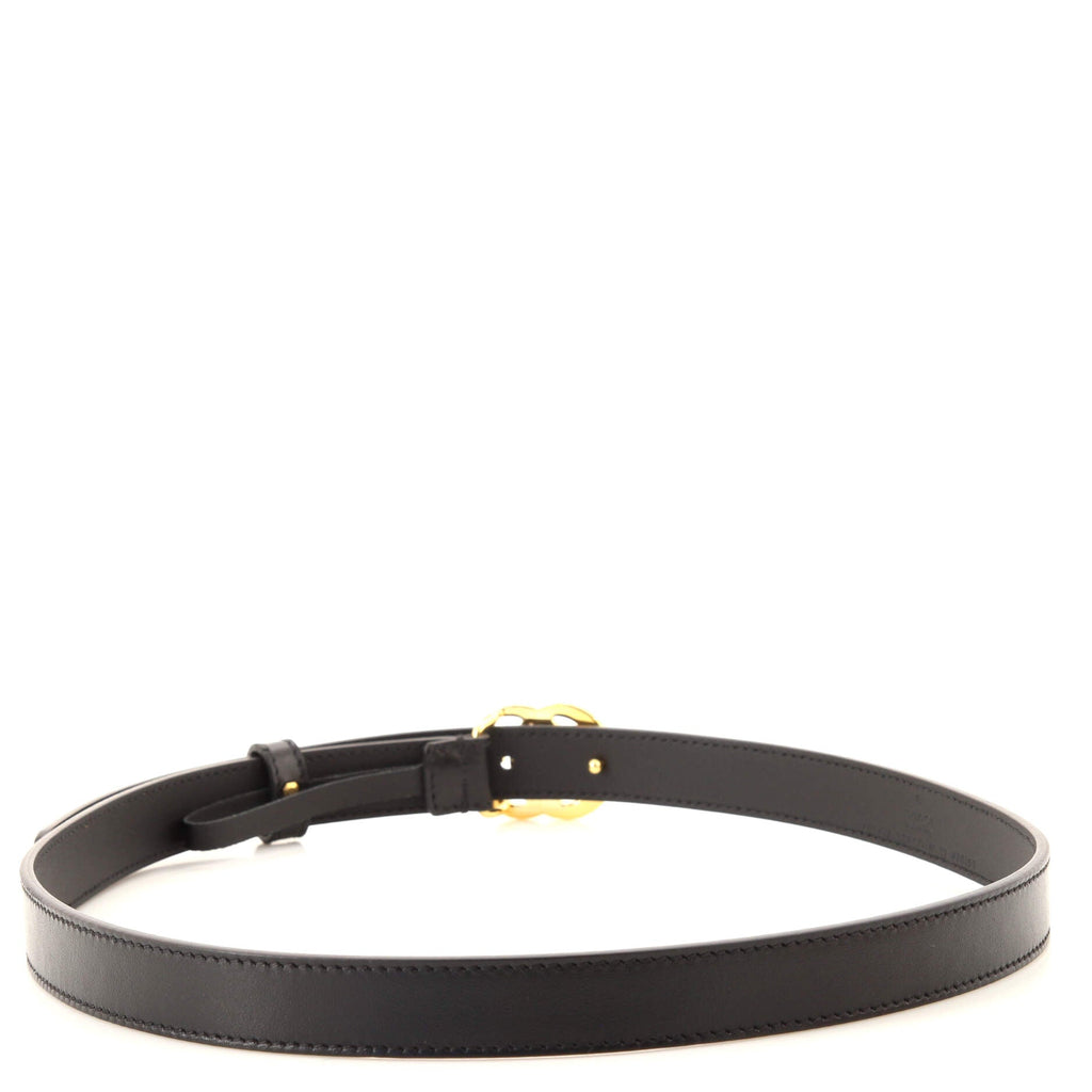 GG Marmont Belt Leather Thin 80
