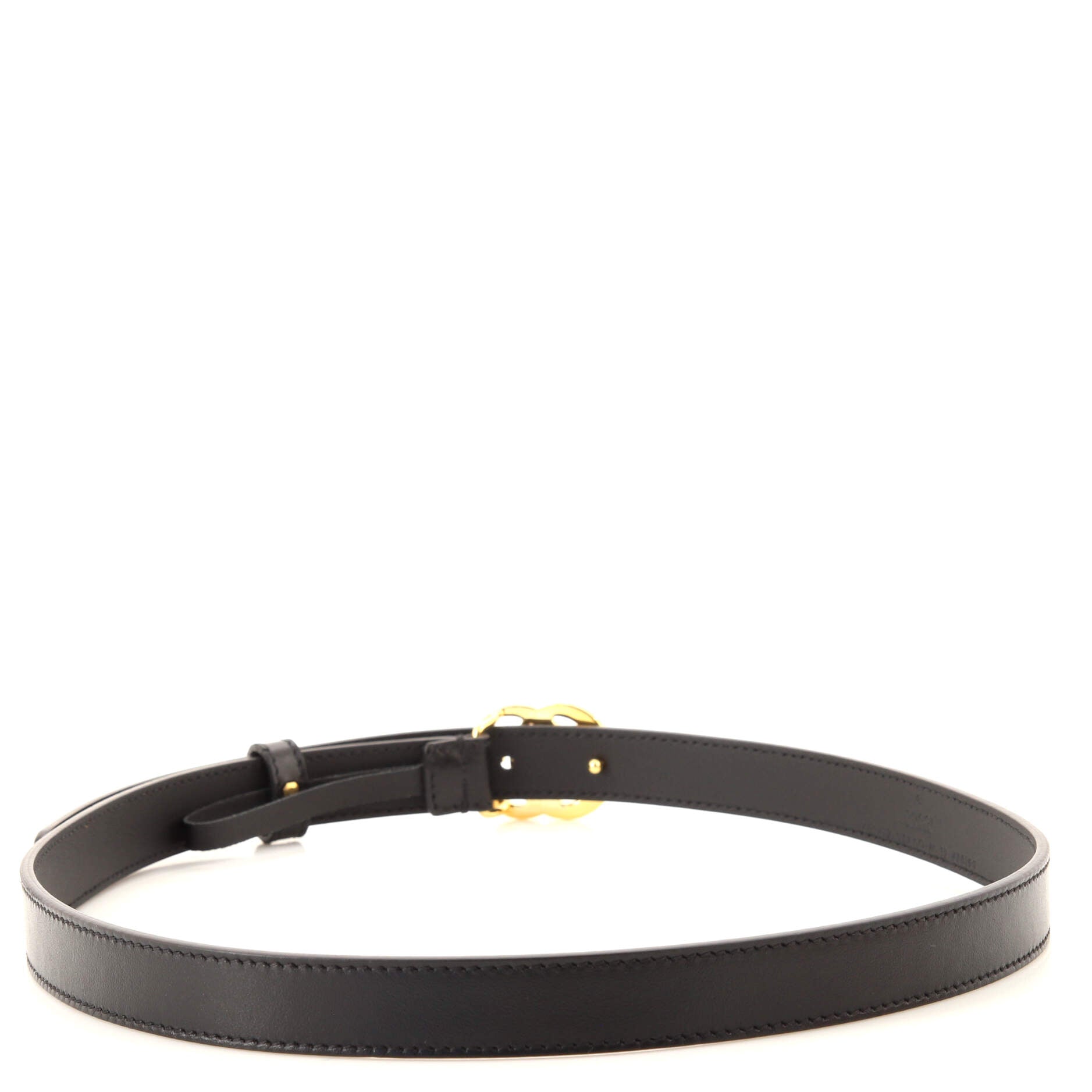 GG Marmont Belt Leather Thin 80