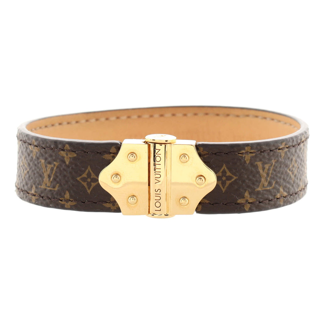 Nano Monogram Bracelet Monogram Canvas and Metal