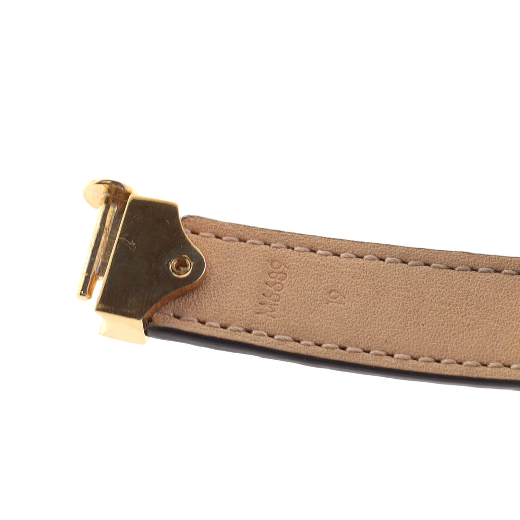 Nano Monogram Bracelet Monogram Canvas and Metal