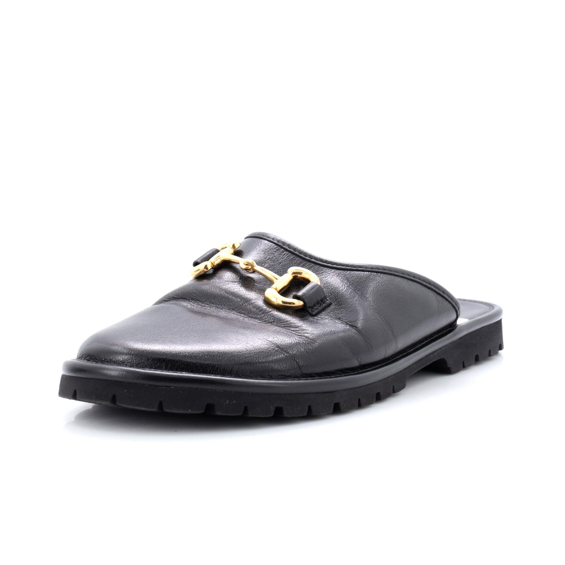 Men's Elea Horsebit Mules Leather