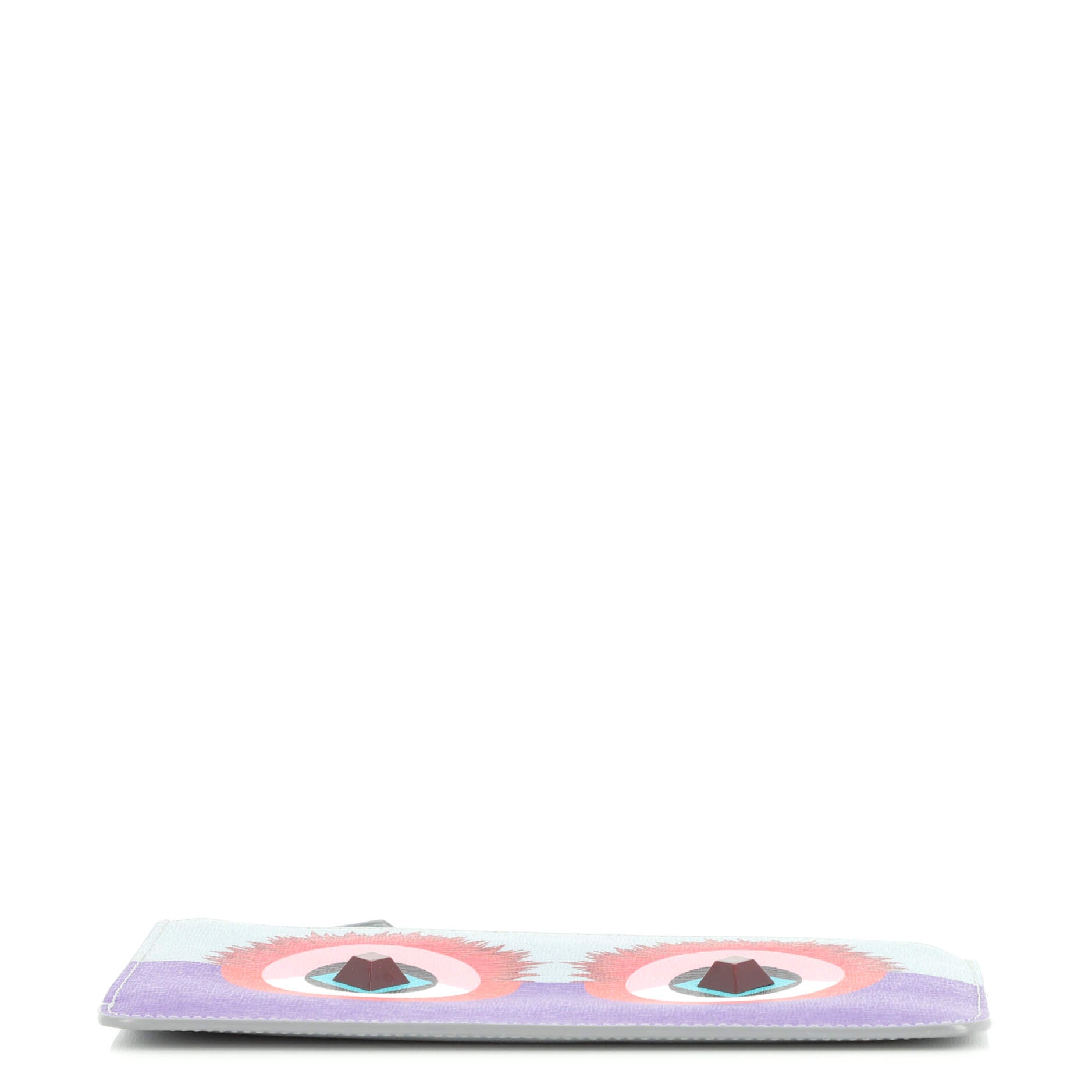 Monster Pouch Printed Leather Mini