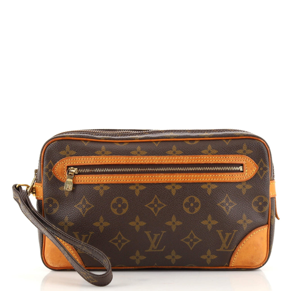 Marly Dragonne Clutch Monogram Canvas GM