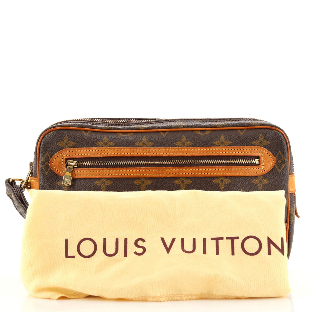 Marly Dragonne Clutch Monogram Canvas GM