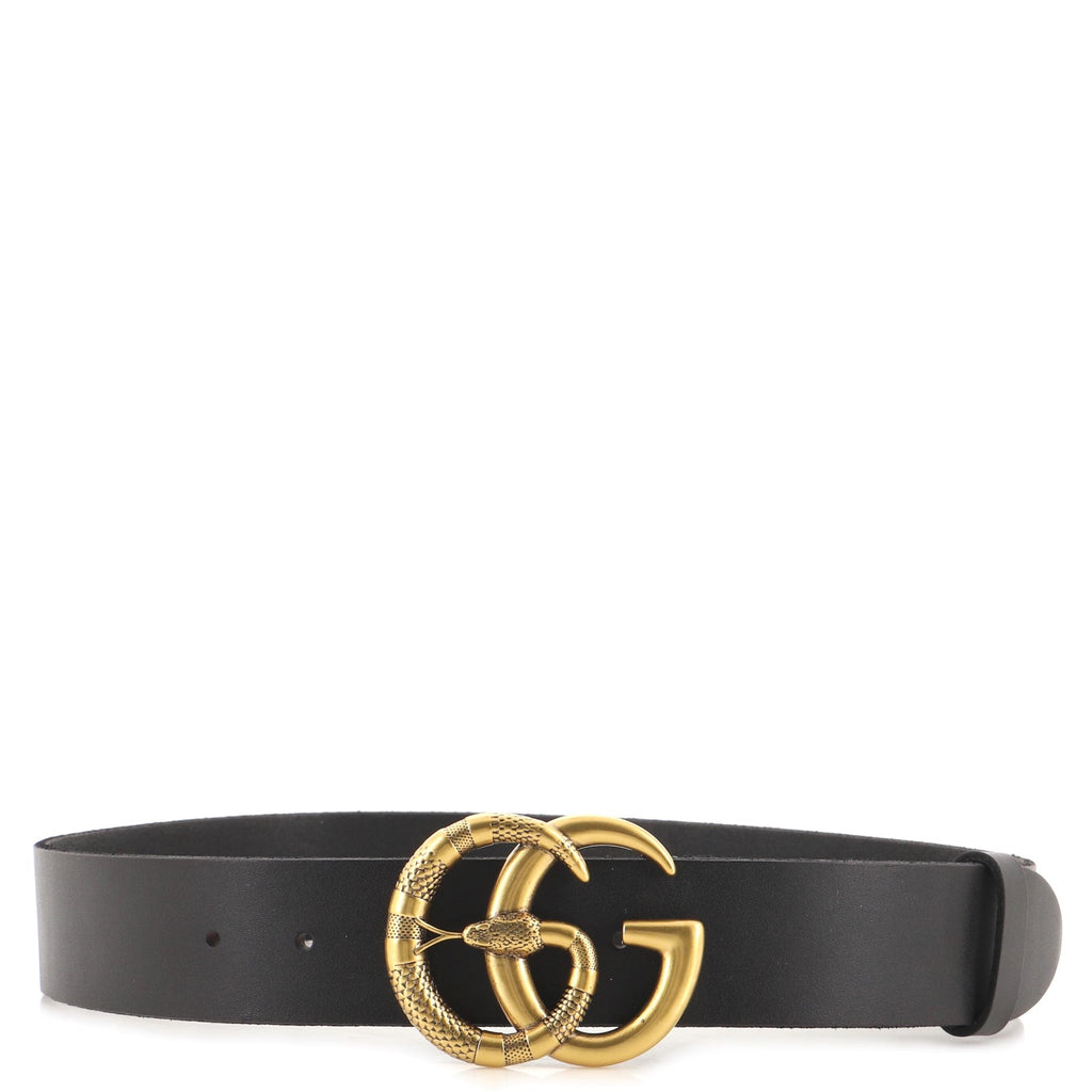 Snake Marmont Belt Leather Wide 80