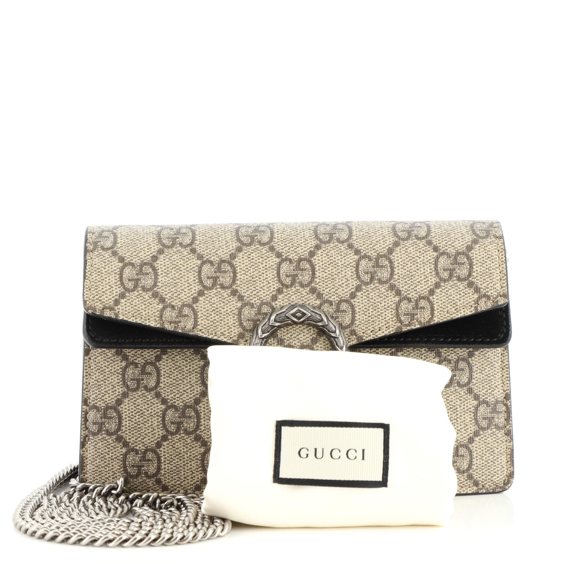 Dionysus Bag GG Coated Canvas Super Mini