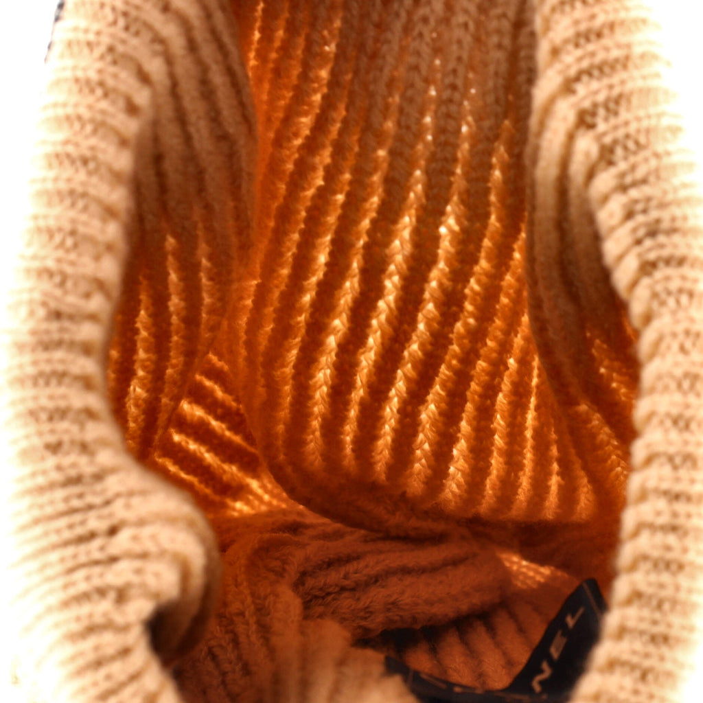 Logo Beanie Cashmere with Sequins
