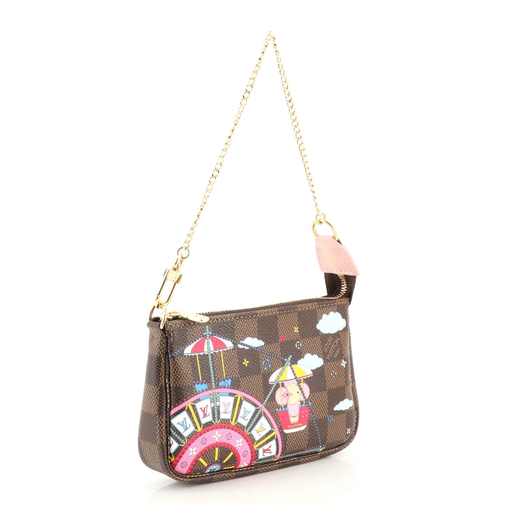 Pochette Accessoires Limited Edition Vivienne Xmas Damier Mini