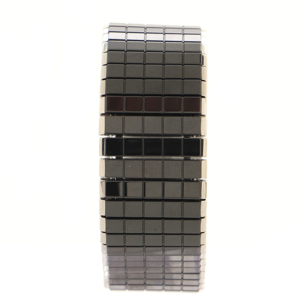 Code Coco Quartz Watch Stainless Steel and Ceramic with Diamond Bezel, Markers and Dial 21