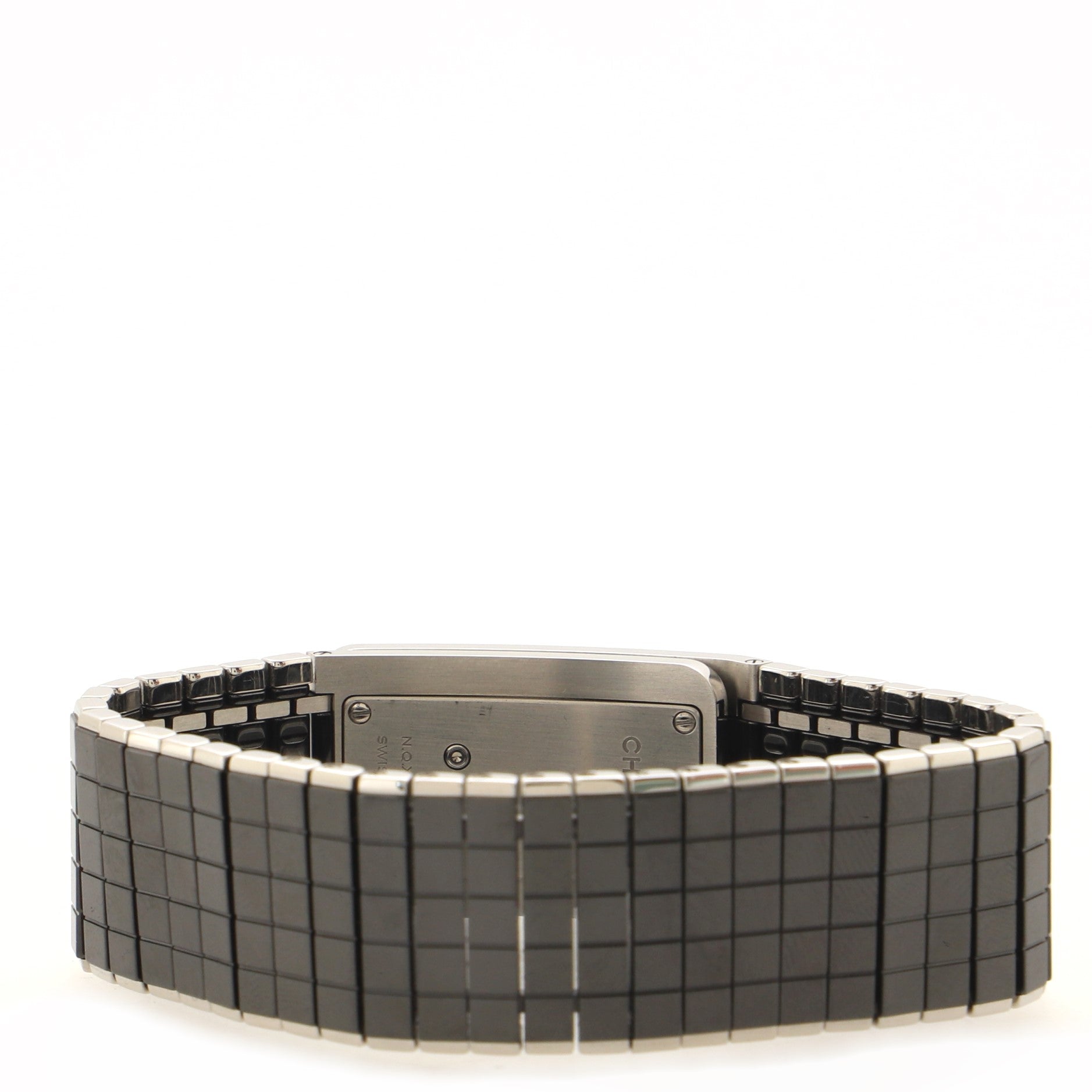 Code Coco Quartz Watch Stainless Steel and Ceramic with Diamond Bezel, Markers and Dial 21