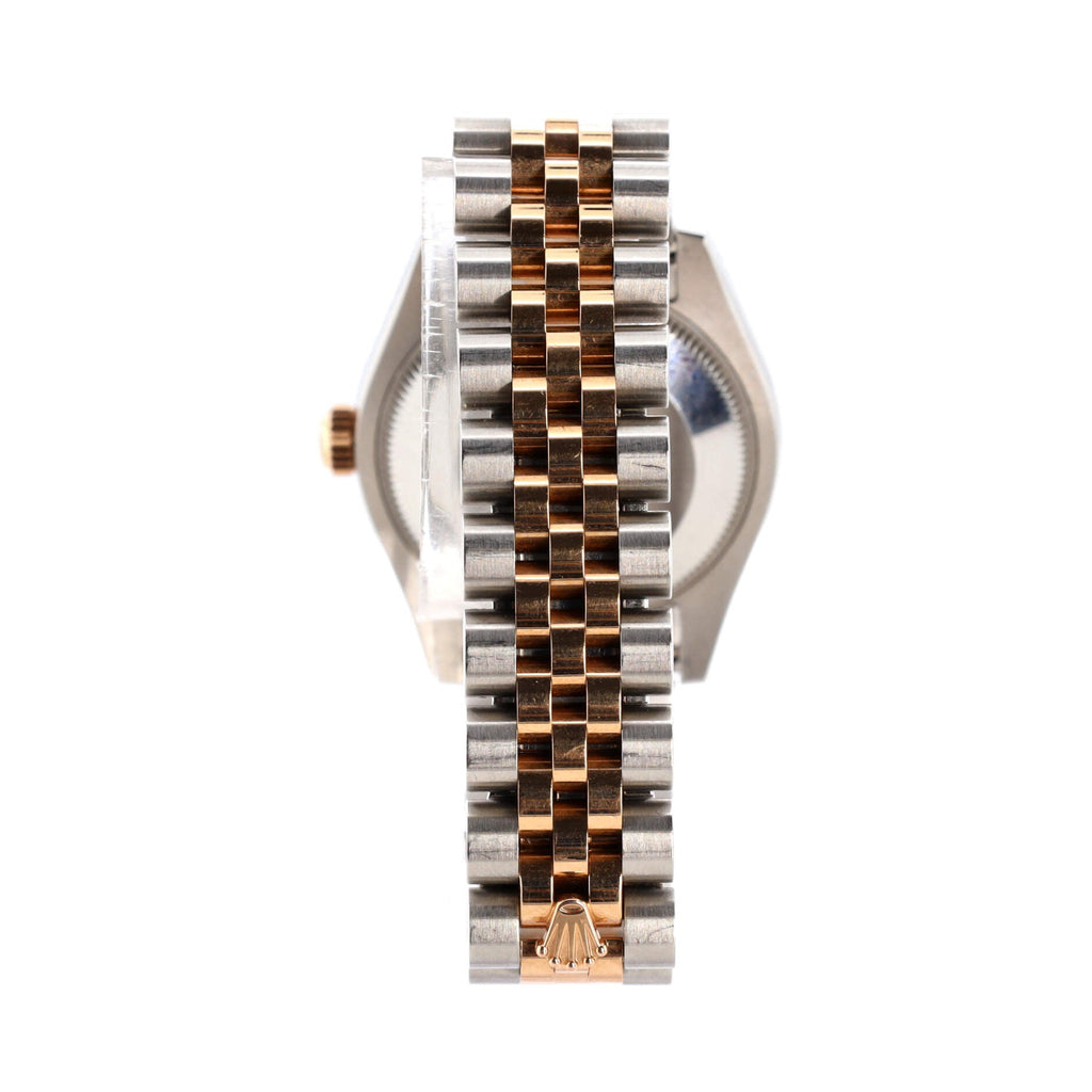 Oyster Perpetual Datejust Automatic Watch Stainless Steel and Rose Gold with Diamond VI Numeral 31