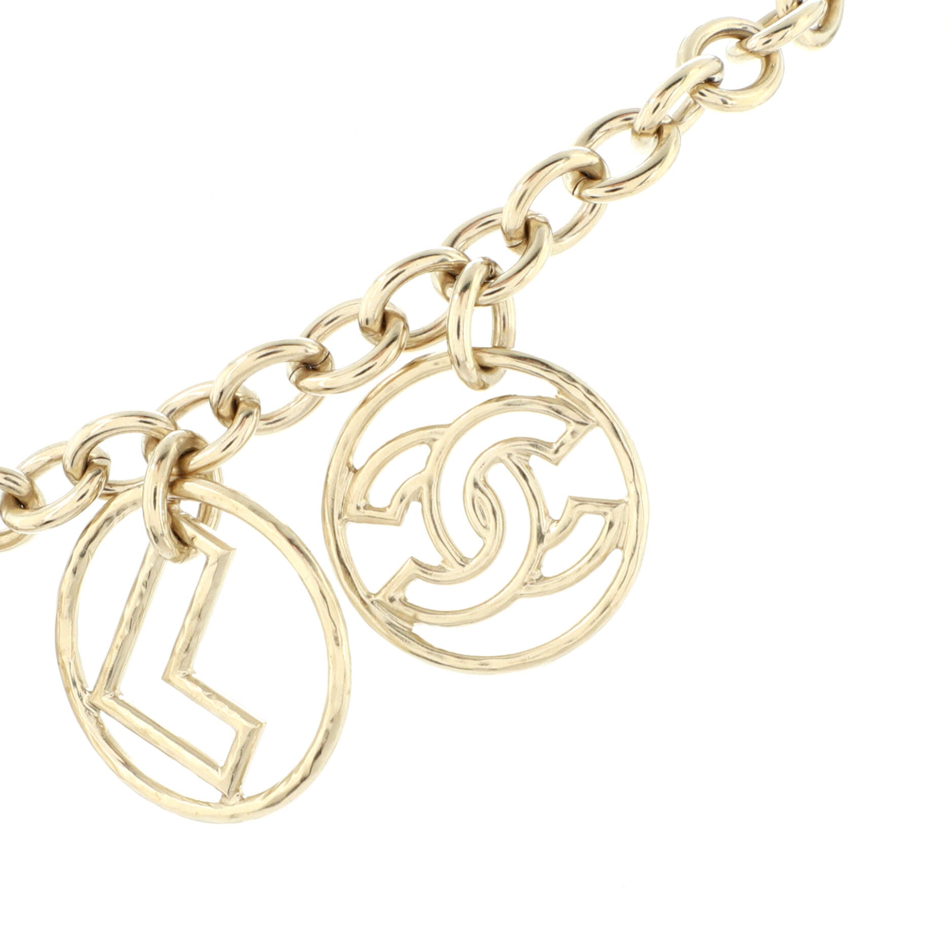 Hoop Cuba Logo Necklace Metal