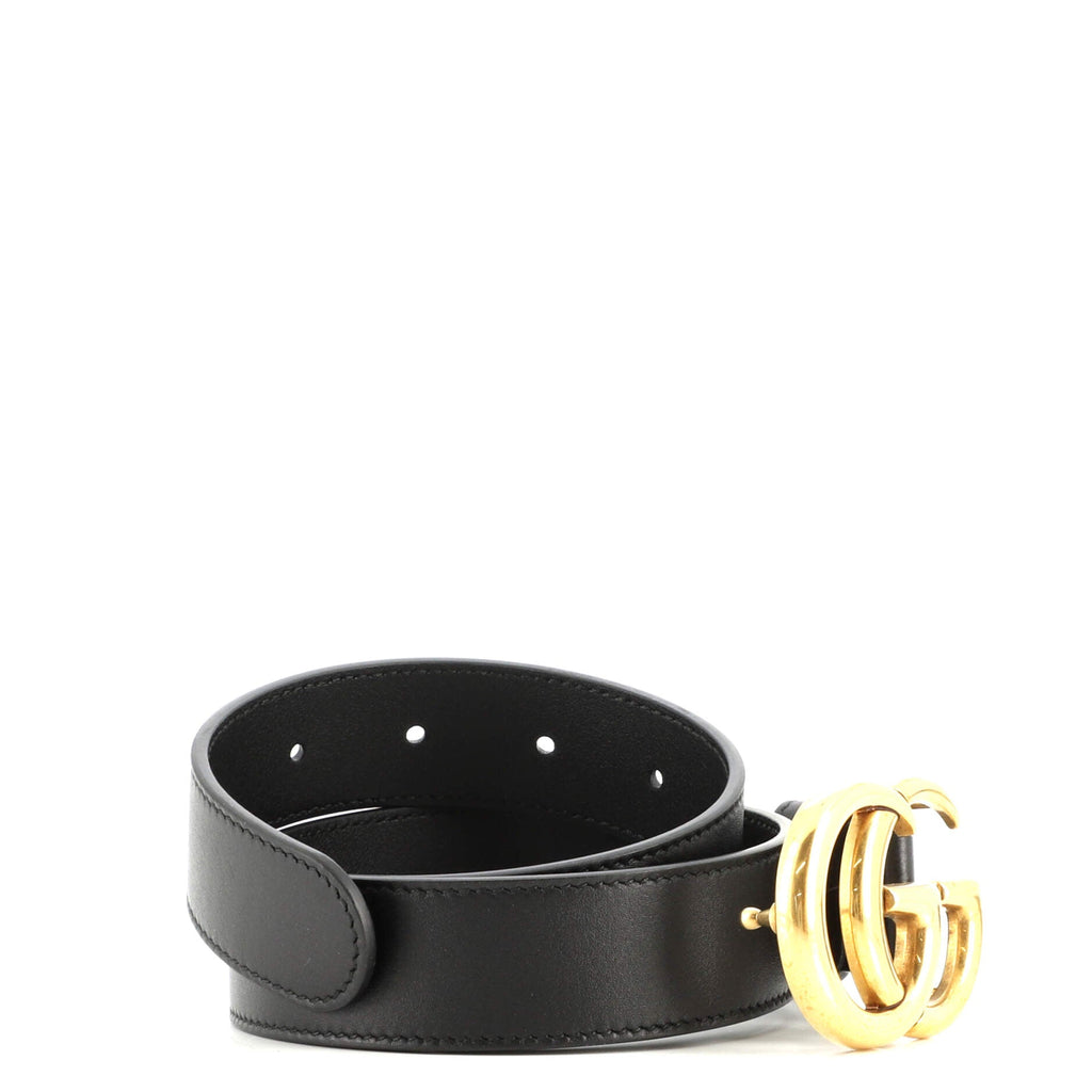 GG Marmont Belt Leather Medium 75