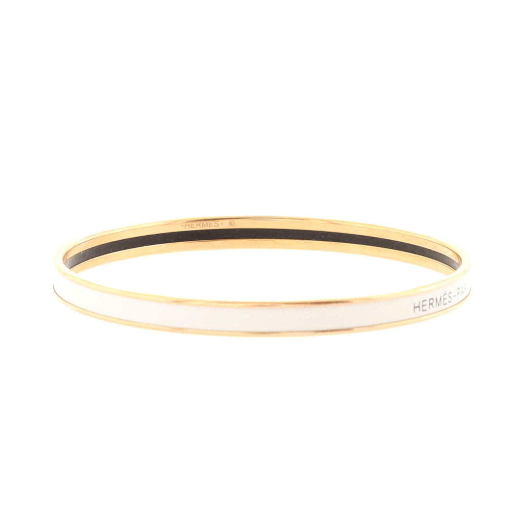 Uni Bangle Bracelet Enamel Extra Narrow