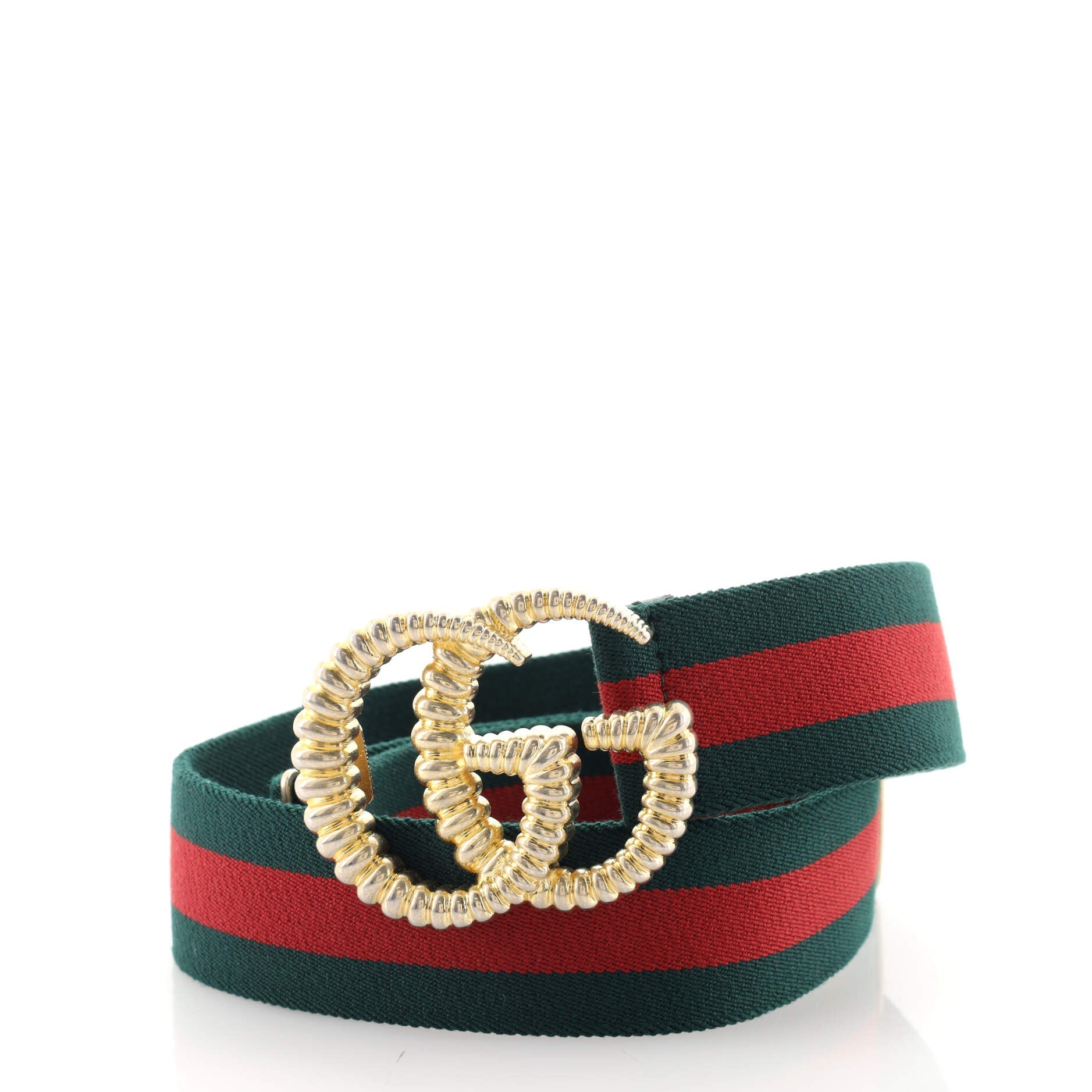GG Torchon Web Belt Canvas Wide 85