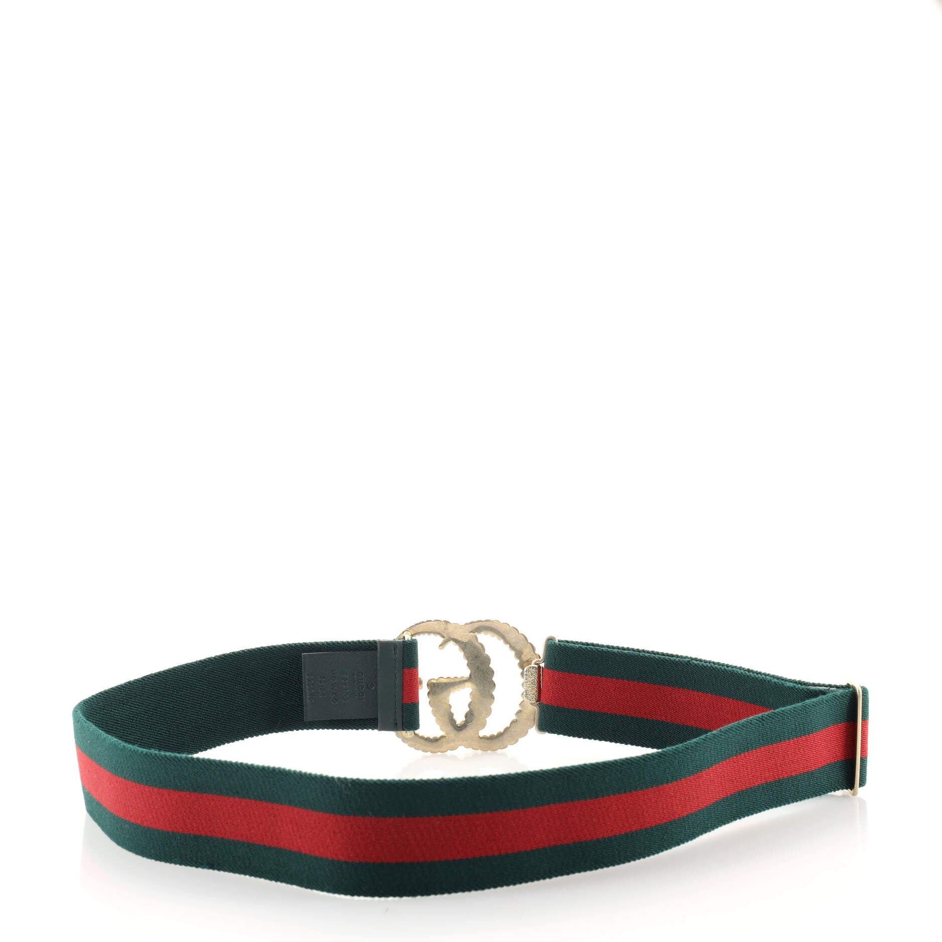 GG Torchon Web Belt Canvas Wide 85