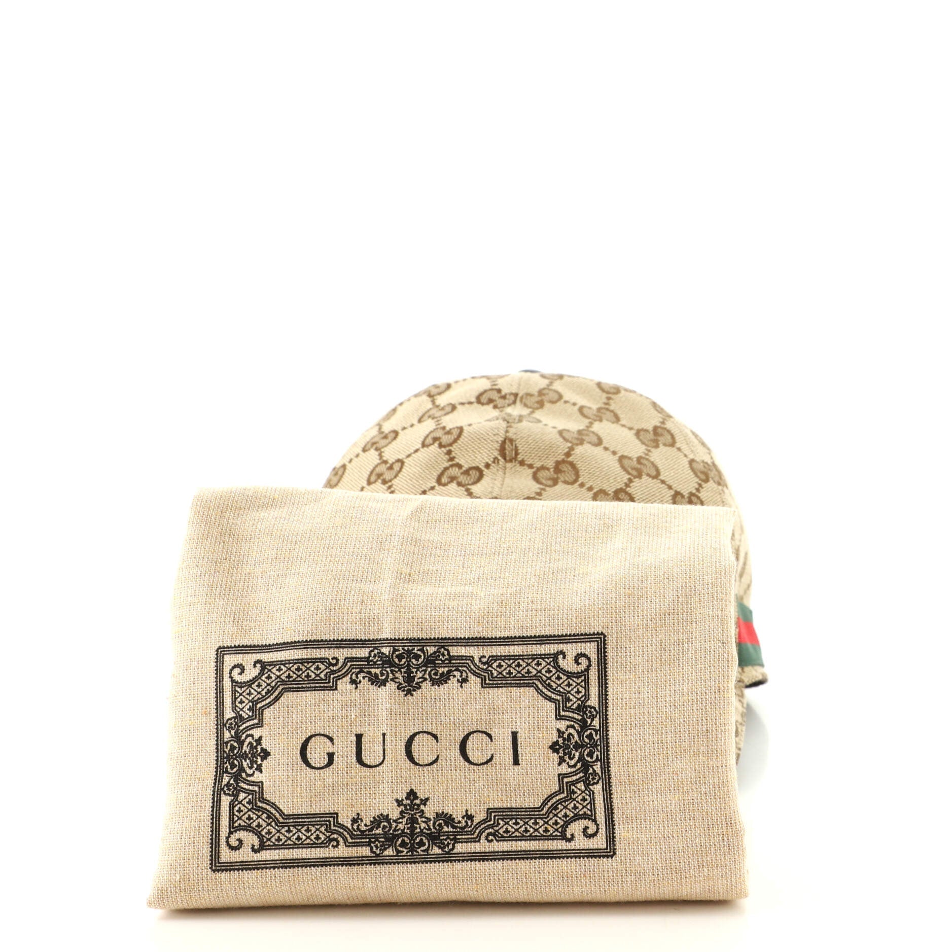 Web Baseball Cap GG Canvas Medium