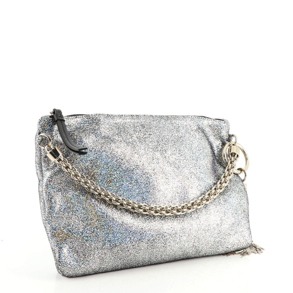Callie Clutch Glitter Leather