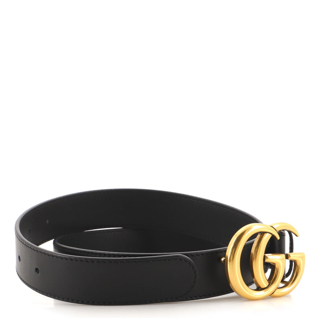GG Marmont Belt Leather Medium 80