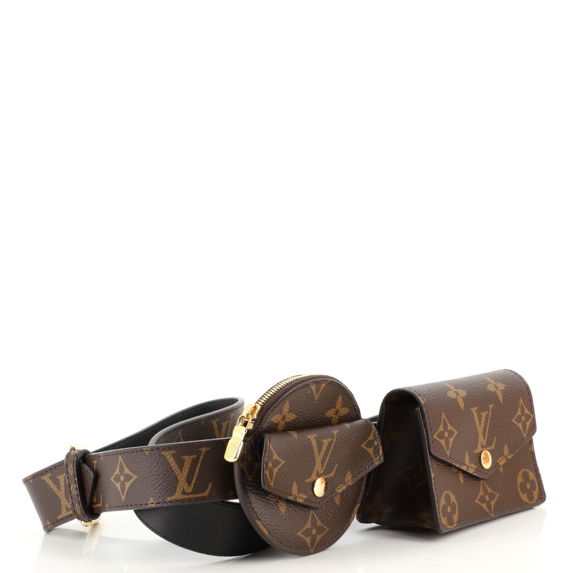 Daily Multi Pocket Belt Monogram Canvas Medium 90