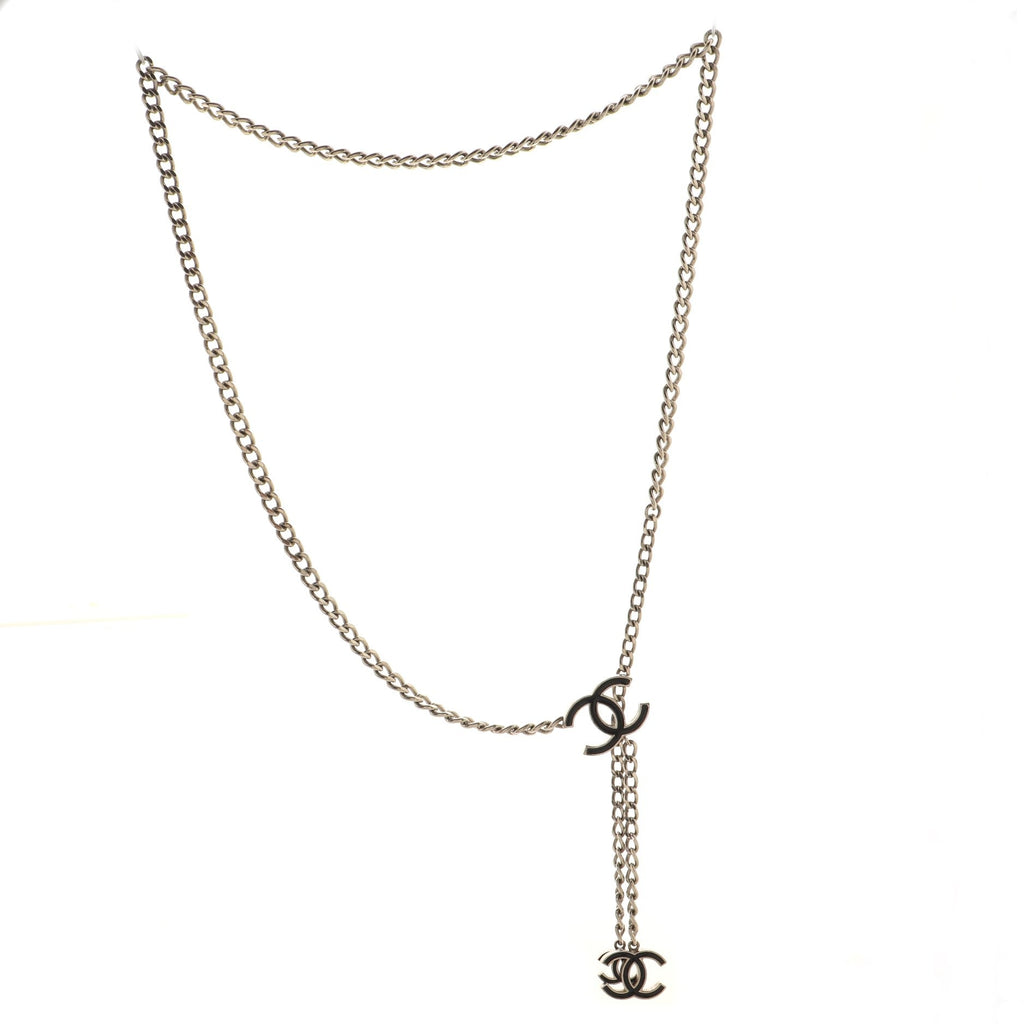 CC Charm Chain Belt Metal with Enamel 0