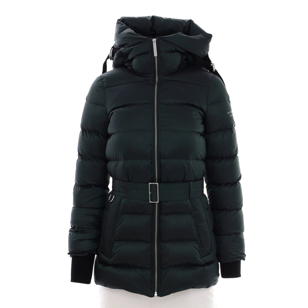 Women's Limehouse Belted Puffer Jacket Quilted Polyamide Blend with Down