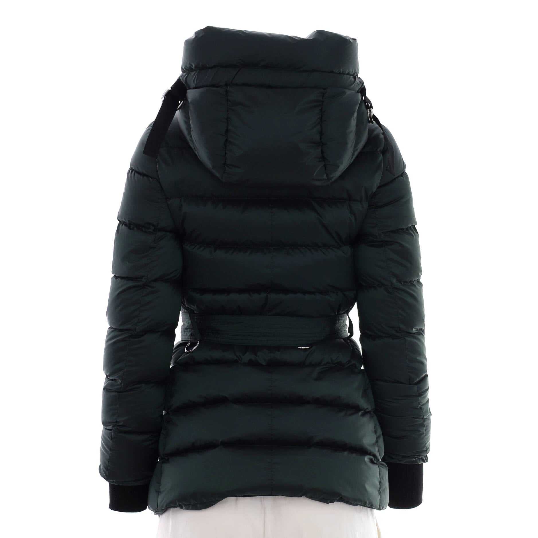Women's Limehouse Belted Puffer Jacket Quilted Polyamide Blend with Down