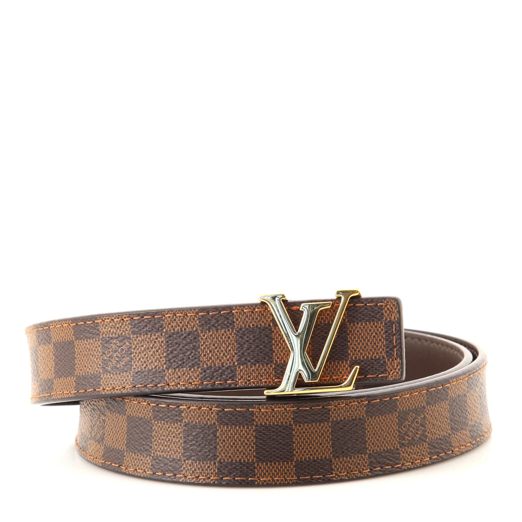 LV Initiales Belt Damier Thin 85
