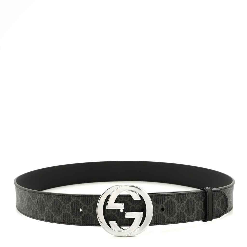 Interlocking G Belt GG Coated Canvas Wide 105