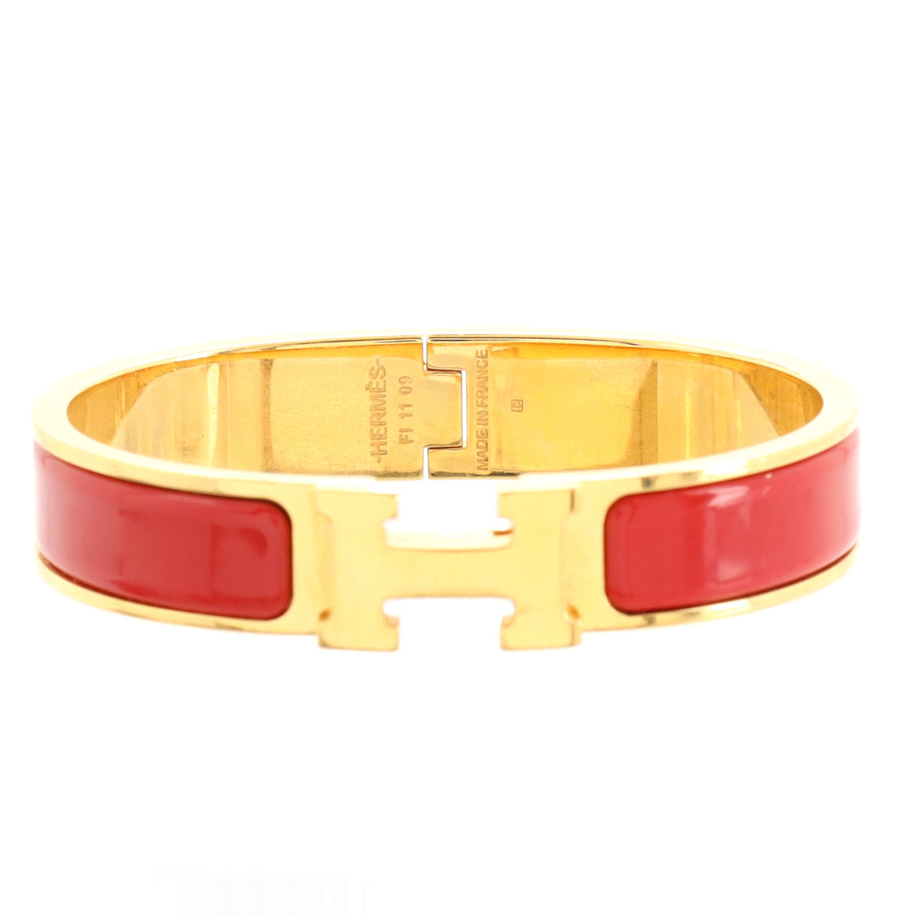 Clic H Bracelet Enamel Narrow