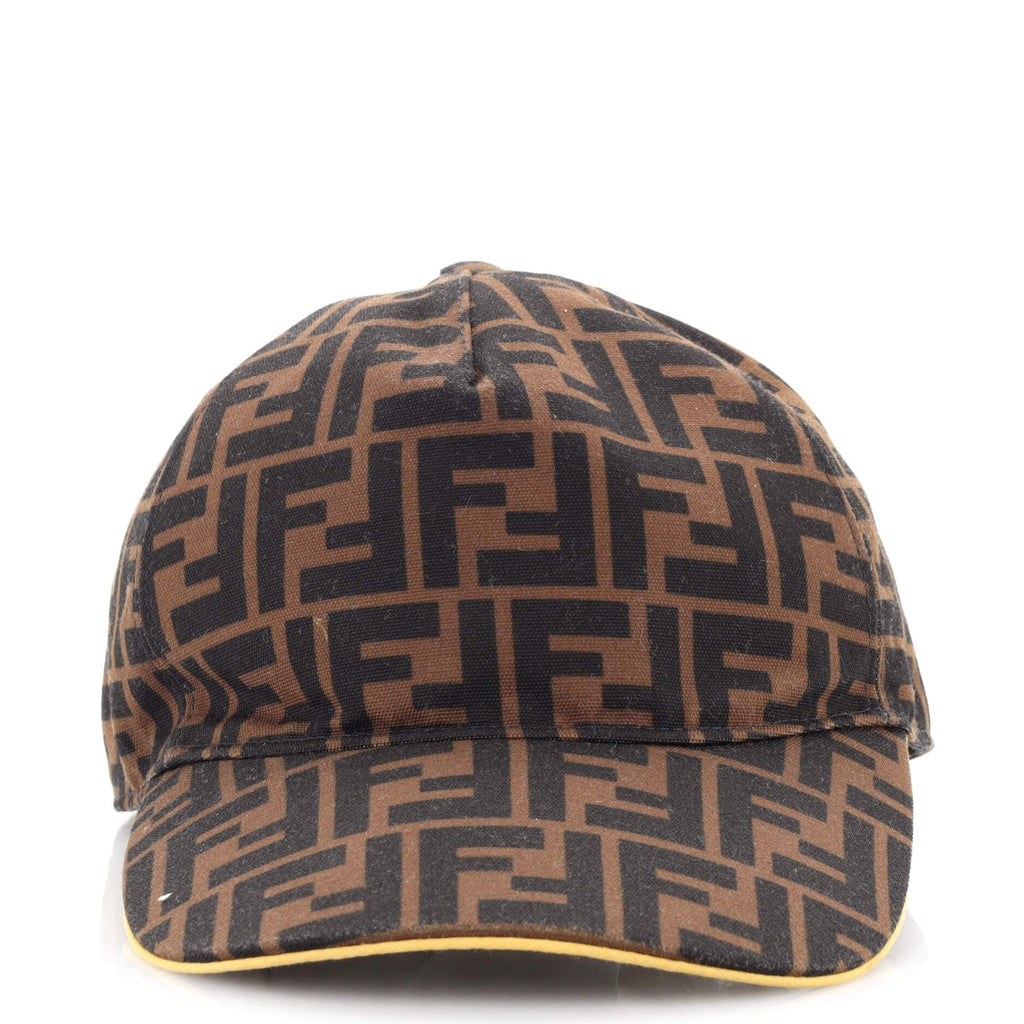 Logo Baseball Cap Zucca Canvas