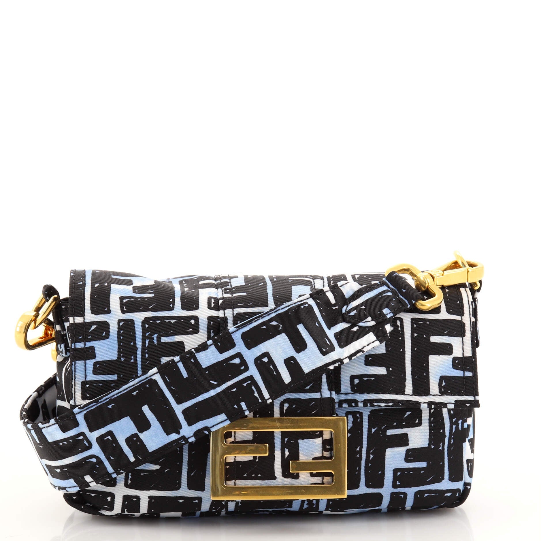 Baguette Convertible Belt Bag Printed Nylon Mini