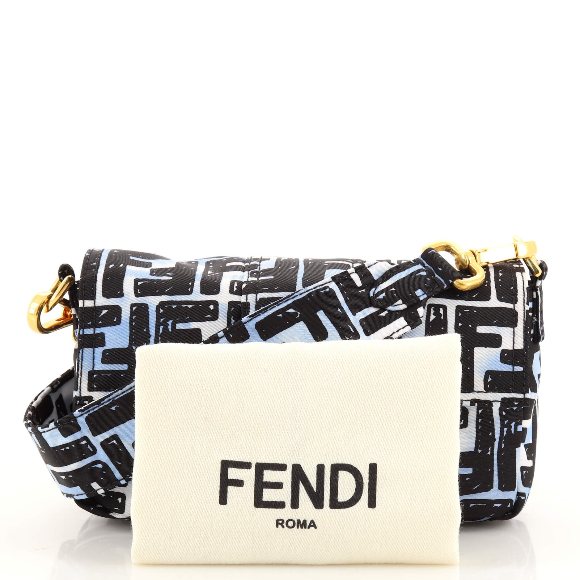 Baguette Convertible Belt Bag Printed Nylon Mini